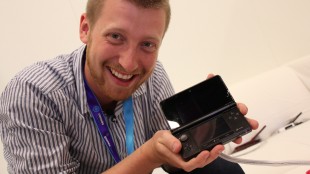 GamesCom 2010 - Nintendo 3DS m/ Rune. (Foto: NRK / Martin Aas)