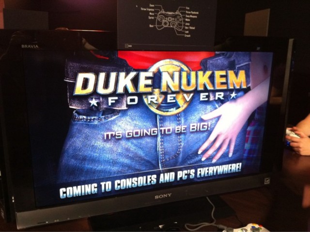 Duke Nukem Forever @ PAX 2010 (Foto: 2K Games @ Twitter)