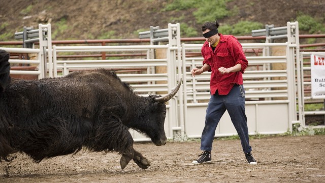 Rett før det smeller i Jackass number. (Foto: United International Pictures)