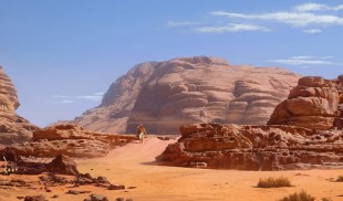 Uncharted 3 desert art. (Foto: Naughty Dog)