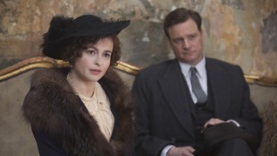 Helena Bonham Carter og Colin Firth i Kongens tale. (Foto: SF Norge)