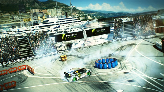 Et gymkhana-event i DiRT3 (Foto: Codemasters).