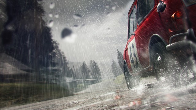 Flotte væreffekter i DiRT3 (Foto: Codemasters).