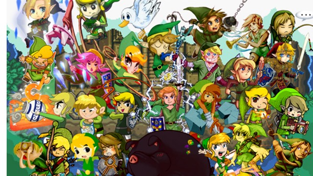 Fire Link for hvert år med Zelda. Bildeutsnitt. (Foto: Deviantart: just-a-CreEp)