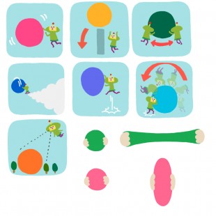 Forklaring fra Touch My Katamari. (Foto: Namco Bandai)