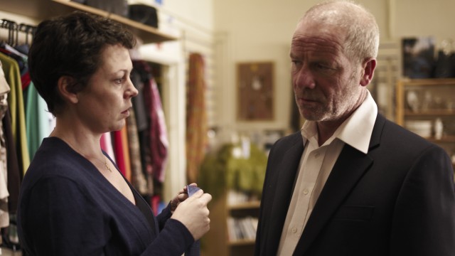 Olivia Colman og Peter Mullan har hovedrollene i Tyrannosaur (Foto: Arthaus).