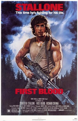 Rambo: First Blood - filmplakat fra 1982. (Foto: Orion Pictures)