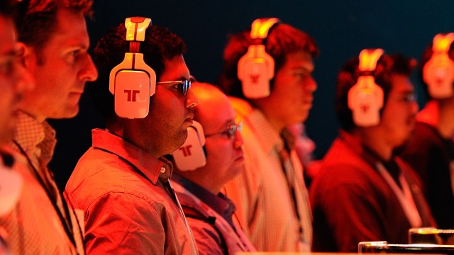 Spillere under E3-messa i 2011. (Foto: Kevork Djansezian/Getty Images/AFP)