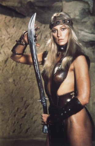 Sandahl Bergman i «Conan the Barbarian» fra 1982. (Foto: SF Norge Video)