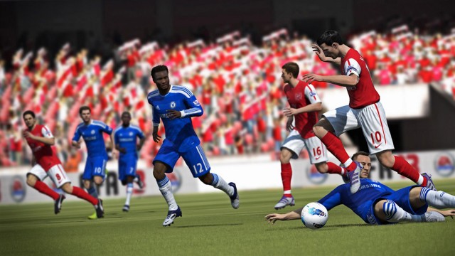 Høy realisme i FIFA 13 (Foto: Electronic Arts).