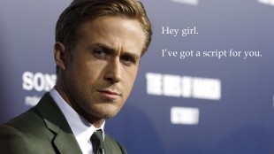 Nei, Gosling spurde kanskje ikkje heilt slik. Her på «Maktens menn»-premiera (Foto: Reuters/Mario Anzuoni).