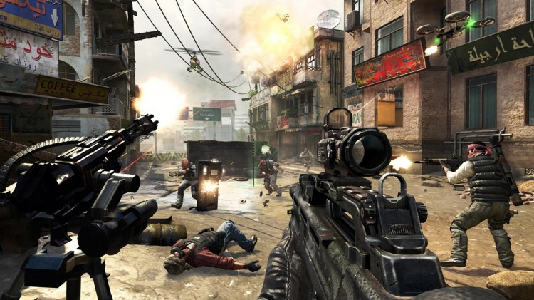 Heftig flerspilleraction i Call Of Duty: Black Ops II (Foto: Treyarch/Activision/Microsoft).