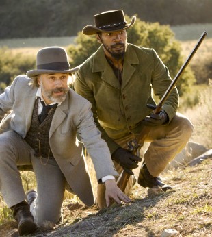 Christoph Waltz og Jamie Foxx i «Django Unchained». (Foto: The Walt Disney Company Nordic)