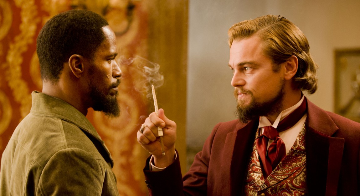 Jamie Foxx og Leonardo DiCaprio i Django Unchained (Foto: The Walt Disney Company Nordic)