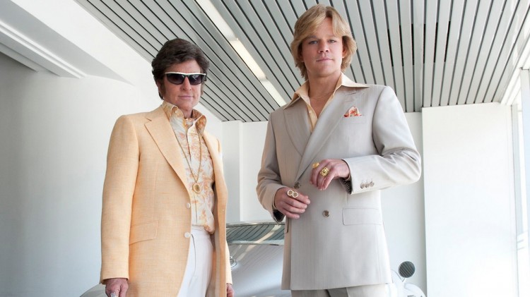 Michael Douglas og Matt Damon i «Behind the Candelabra». (Foto: HBO)