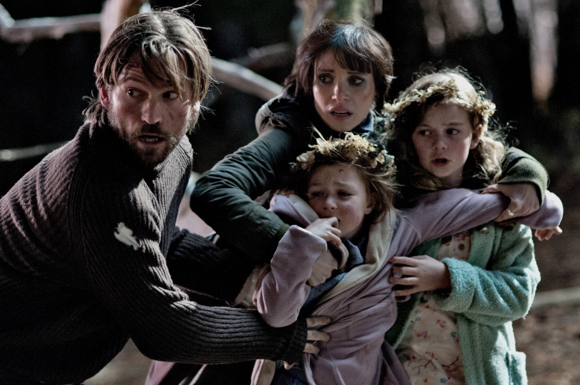 Nicolai Coster-Waldau og Jessica Chastain spiller foreldrene i «Mama». (Foto: United International Pictures)