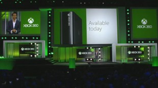 Yusuf Mehdi presenterer den nye Xbox 360 på E3. (Foto: Microsoft).