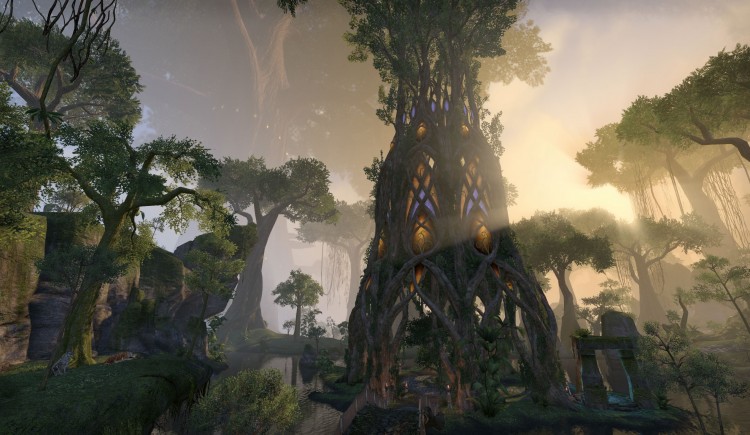 Vakre omgivelser i The Elder Scrolls Online. (Foto: Bethesda).