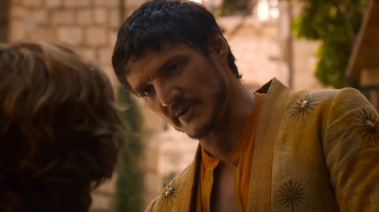 Oberyn Martell, spilt av Pedro Pascal, blir en interessant rollefigur å følge med på i Game of Thrones. (Foto: HBO).