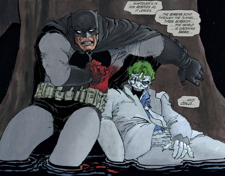 Det er en mørkere versjon av Batman vi møter i Frank Millers The Dark Knight Returns. (Foto: DC Comics).