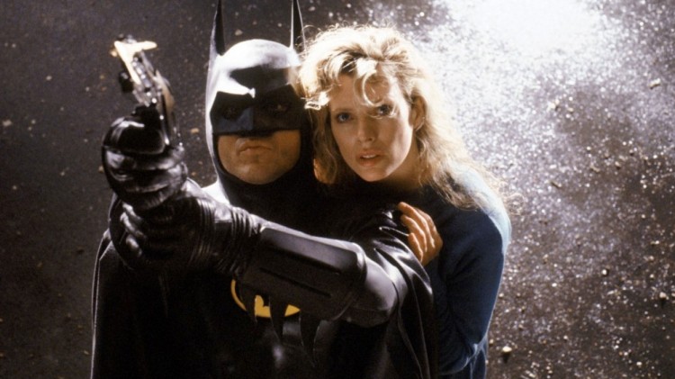 Regissør Tim Burton innførte Batmans gripekrok da Michael Keaton spilte helten i filmen fra 1989. (Foto: Warner Bros.)