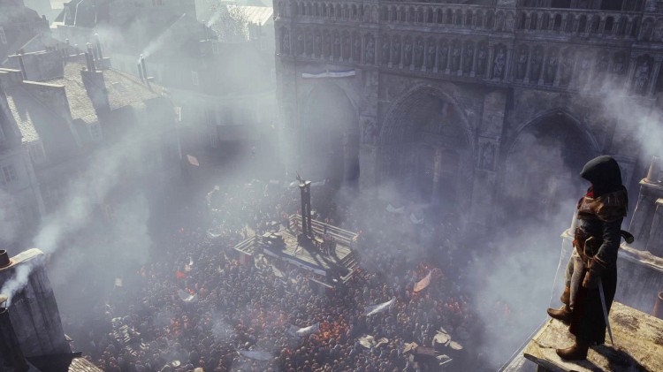 Notre-Dame og alle bygningene i Assassin's Creed: Unity er i riktig målestokk. (Foto: Ubisoft)