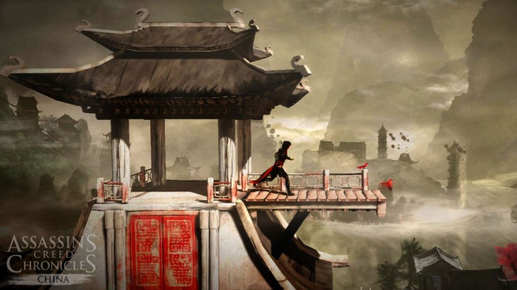 Assassin’s Creed Chronicles: China har et stilisert uttrykk. (Foto: Ubisoft).
