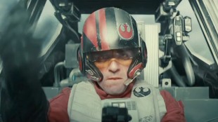 Pilot i en X-wing i Star Wars: The Force Awakens (Foto: The Walt Disney Company).
