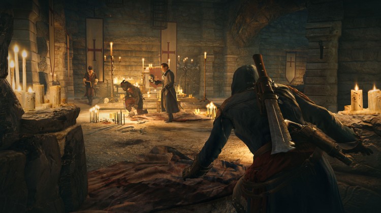 Krigen mellom tempelridderne og assassinerne har også plass i Assassin's Creed Unity. (Promofoto: Ubisoft).