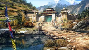 Landene i Himalaya har inspirert historien i «Far Cry 4». (Promofoto: Ubisoft)