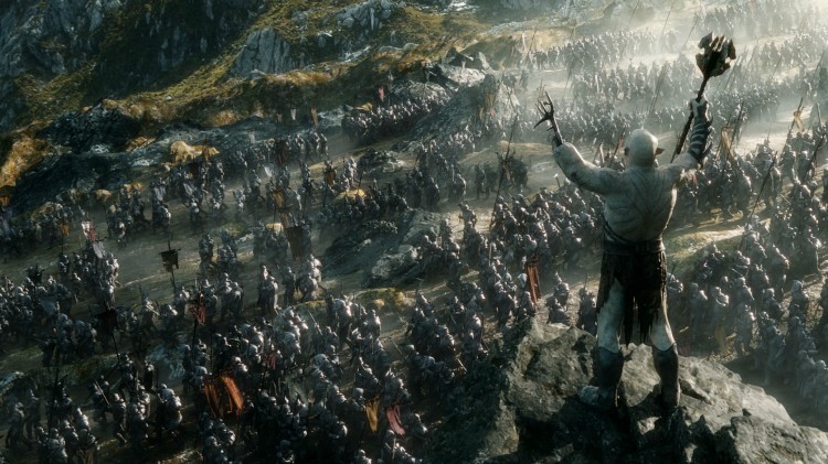 Peter Jackson bruker mye CGI i Hobbiten: Femhærerslaget. (Foto: SF Norge AS).
