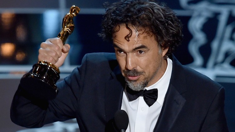 Alejandro González Iñárritu fikk prisen for beste regi. (Foto: Kevin Winter/Getty Images/AFP, NTB Scanpix).