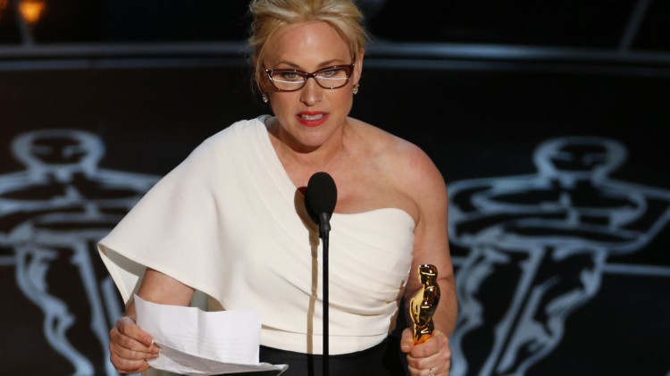 Patricia Arquette vant Oscar for beste kvinnelige birolle for sin prestasjon i «Boyhood». (Foto: REUTERS/Mike Blake, NTB Scanpix).