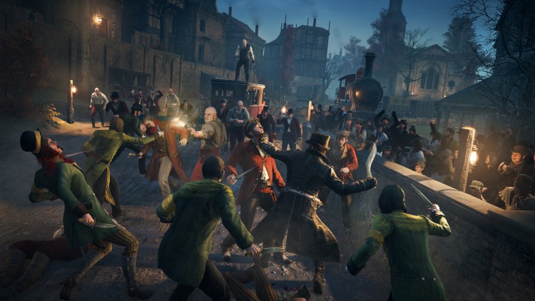 Med din egen bande The Rooks skal du forsøke å ta over Londons gater. (Foto: Ubisoft).