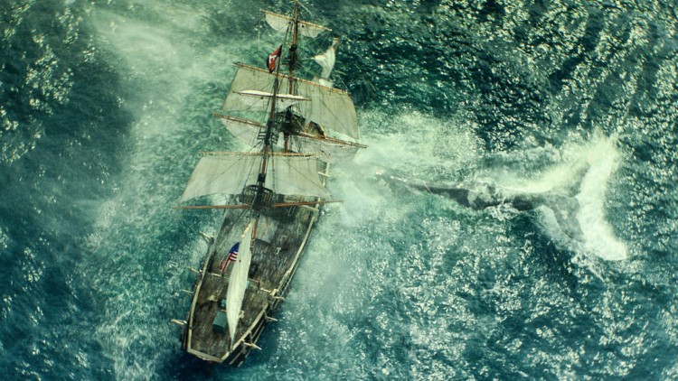 Hvalfangerskuta Essex møter en helt spesiell hval i In The Heart Of The Sea (Foto: SF Norge AS).