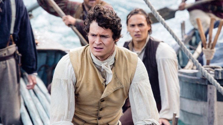 Kaptein George Pollard Jr. (Benjamin Walker) gjør ukloke valg i In The Heart Of The Sea (Foto: SF Norge AS).