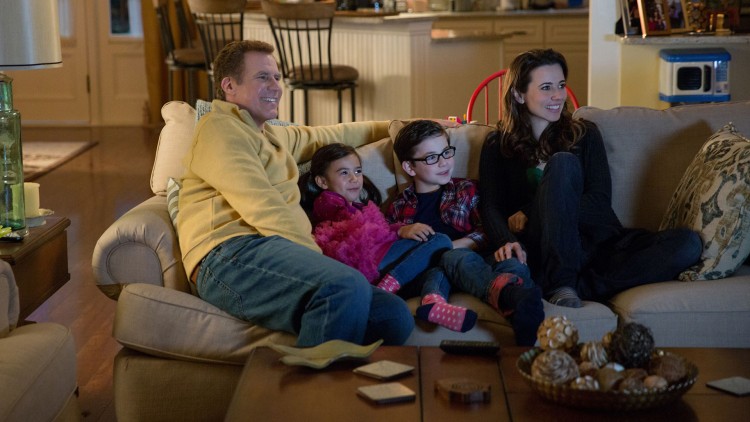 Dette er familielykken som Brad (Will Ferrell) forsøker å redde i Daddy's Home (Foto: United International Pictures).