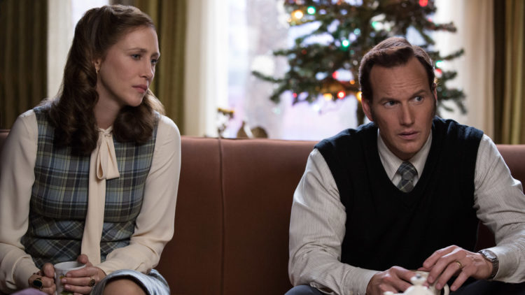 Vera Farmiga og Patrick Wilson spiller demonutdriverne Lorraine og Ed Warren for andre gang i The Conjuring 2. (Foto: SF Norge AS).