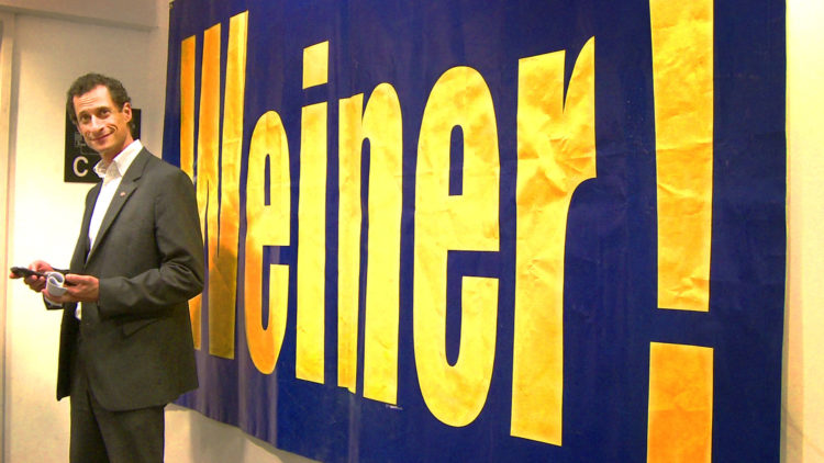 Anthony Weiner forsøker å gjøre comeback som politiker i dokumentarfilmen Weiner. (Foto: Tour de Force)