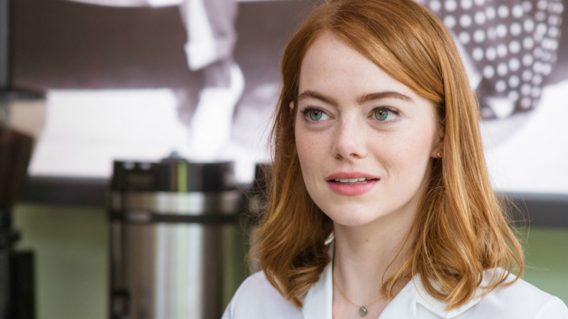 Emma Stone spiller skuespilleren Mia i La La Land. (Foto: Nordisk Film Distribusjon AS).