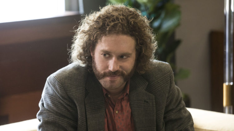 T.J. Miller som Erlich Bachman i sesong 4 av Silicon Valley. (Foto: HBO)