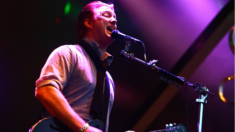 Josh Homme likes to party with beer