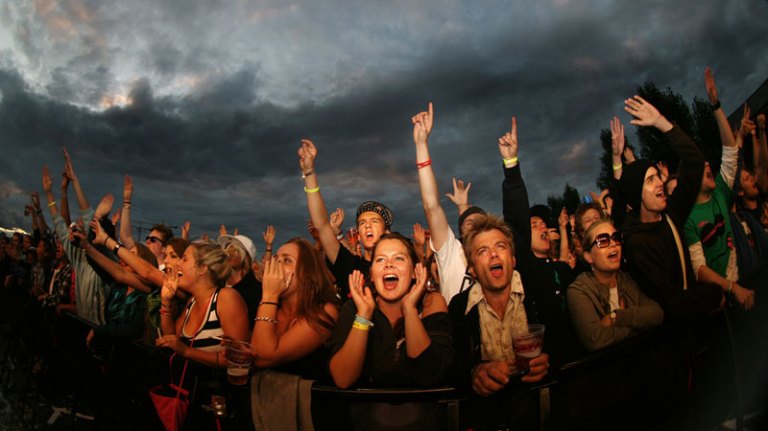 Urørte til Øyafestivalen