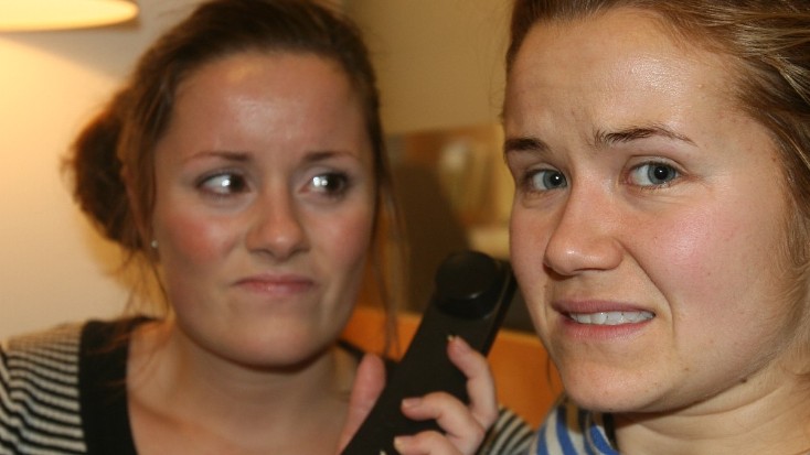 Drillpiker på påskeshopping