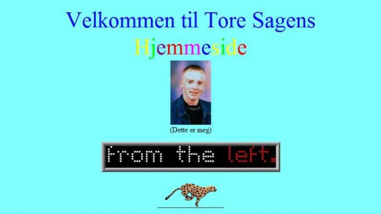 Tore Sagens hjemmeside