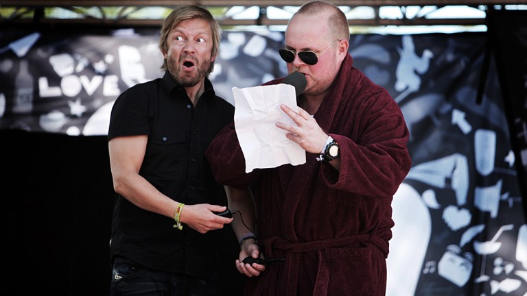 Dildoshow hos Radioresepsjonen