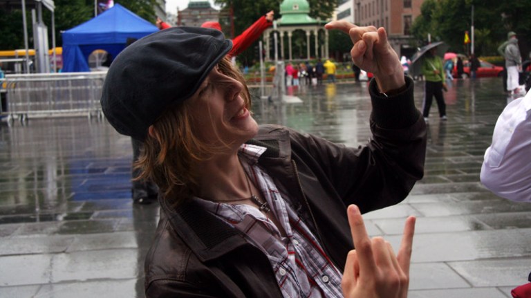 Reiste med båt for å se Satyricon