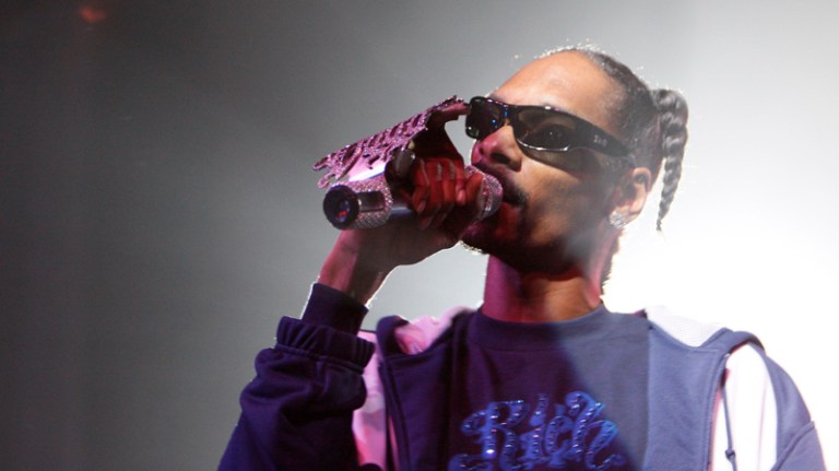 Snoop Dogg som gatemusikant