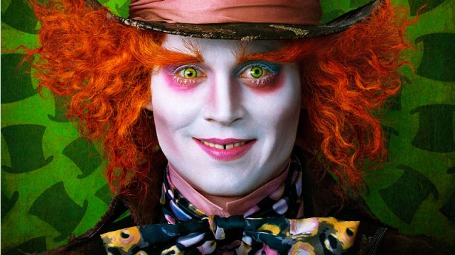 Johnny Depp som Mad Hatter i Alice In Wonderland (Foto/Copyright: Walt Disney Studios Motion Pictures Norway).