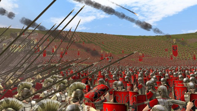 Slagmarken er ikke annet en imponerende i Rome: Total War. (Foto: SEGA)